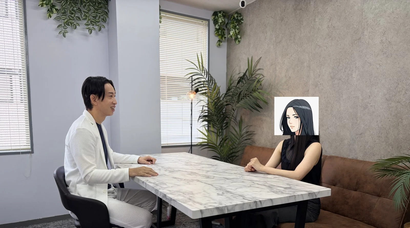 対談の様子
